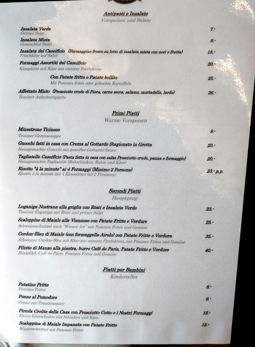 Menu Caseificio Del Gottardo-5