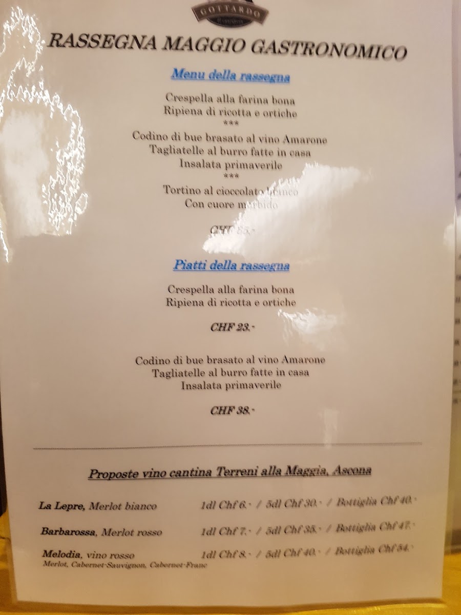 Menu Caseificio Del Gottardo-6